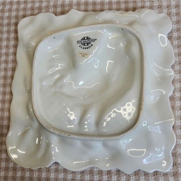 Fitz & Floyd Classics Ceramic Rooster Colorful Decorative Farmhouse Plate - Picture 5 of 6